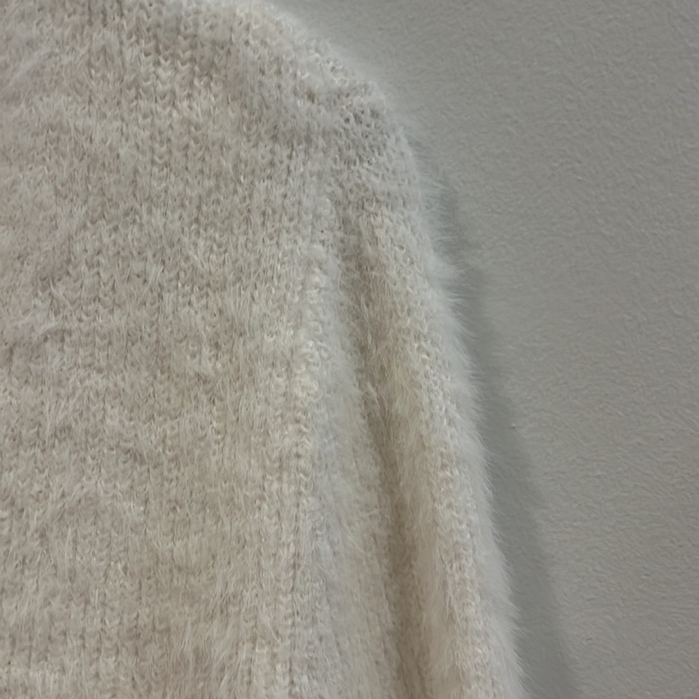 H&M Fuzzy Cardigan🤍 - Picture 3 of 3